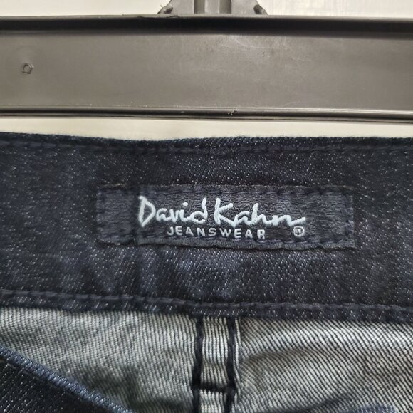 David Kahn Jeanswear Women's Emily Bootcut Rio Dark Indigo Wash Stretch Denim 10 - Picture 4 of 10